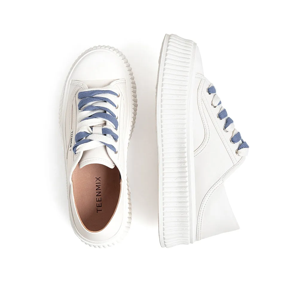 Lace-up Front Skate Sneakers