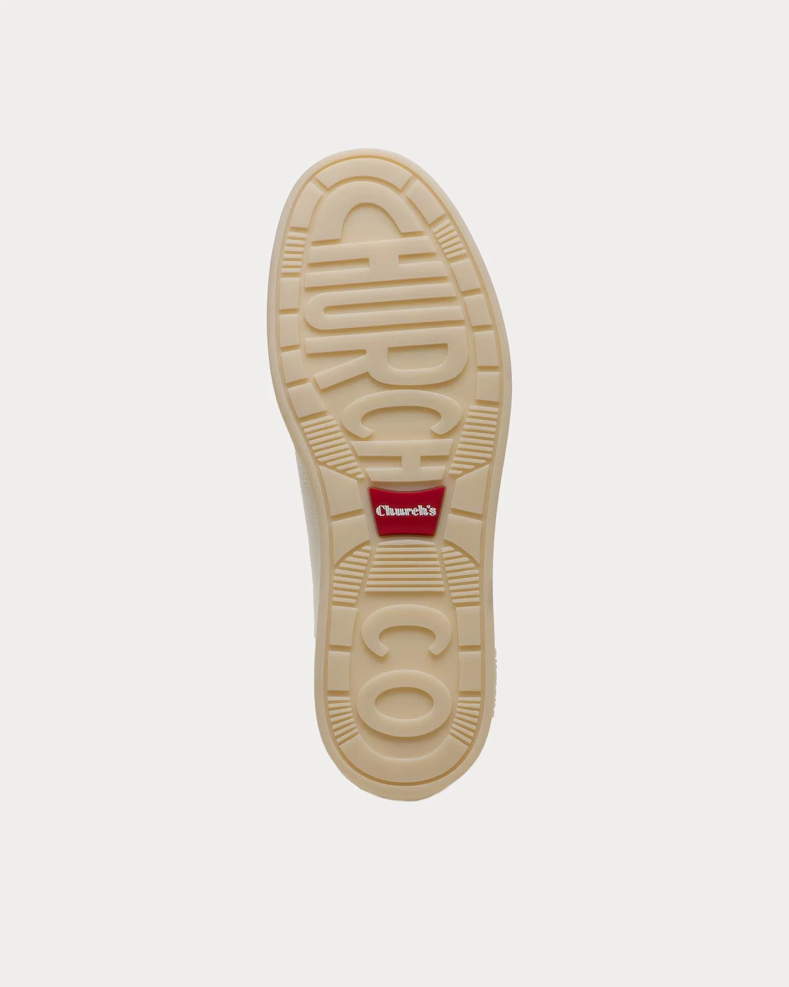 Largs Deerskin Ivory Low Top Sneakers
