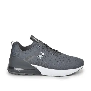 Leap7x Lacing Sports Shoes For Men (Grey) REVOLT By Liberty