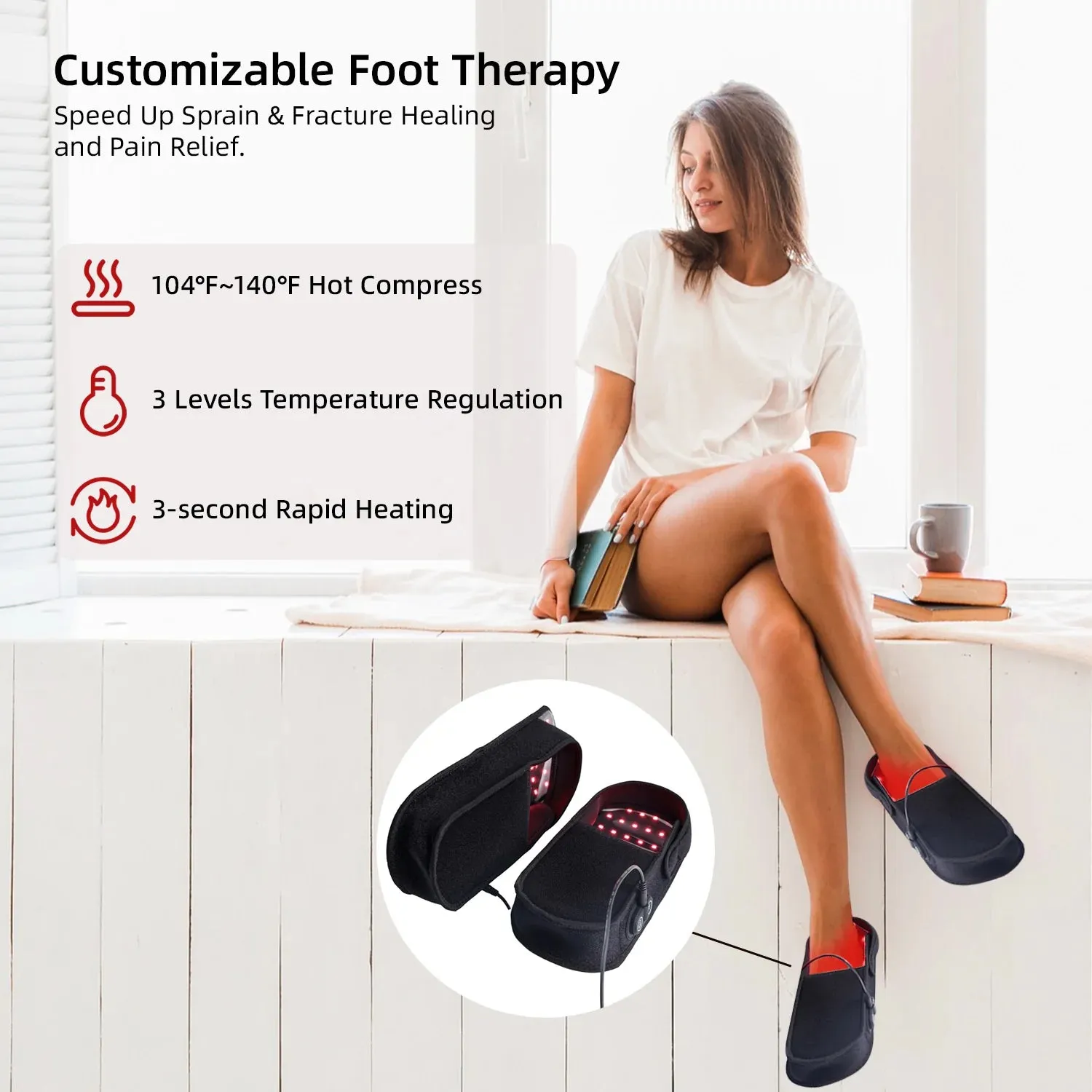 LED Light Therapy Shoes