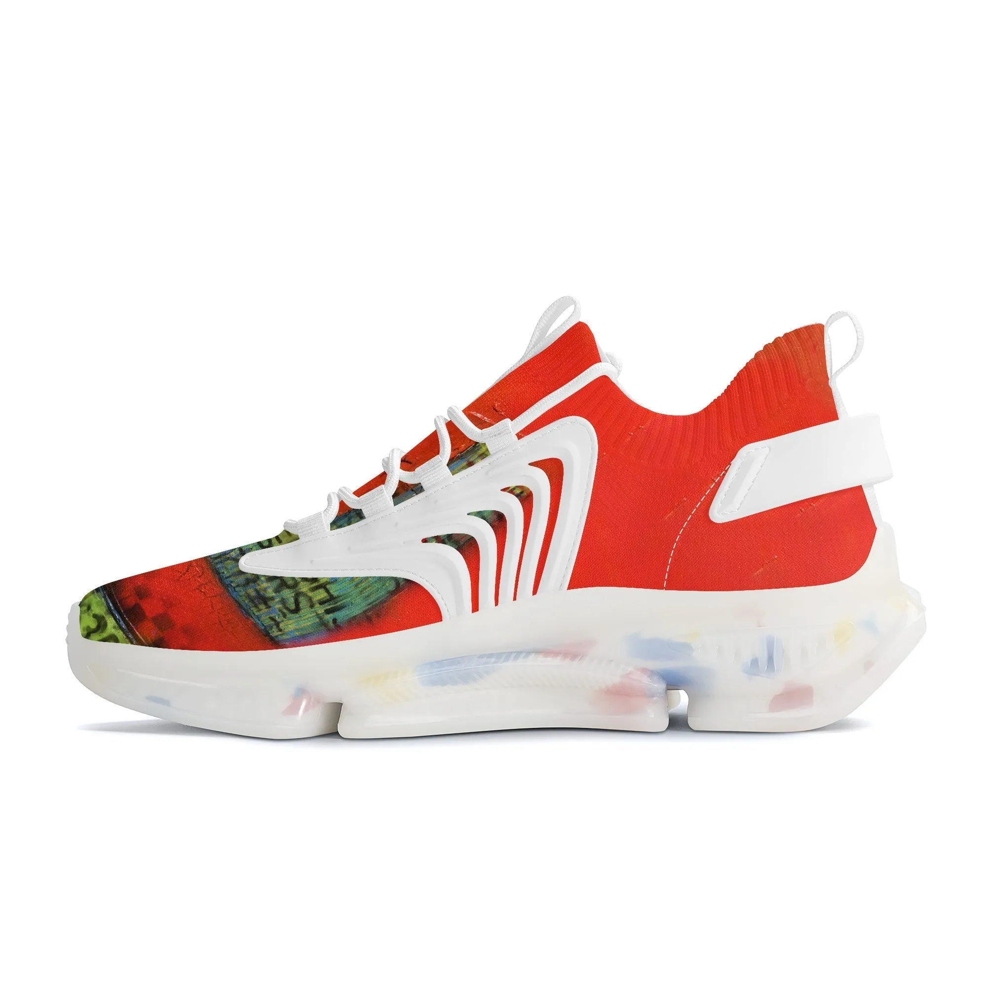 Love Red Romance series Sneakers - White