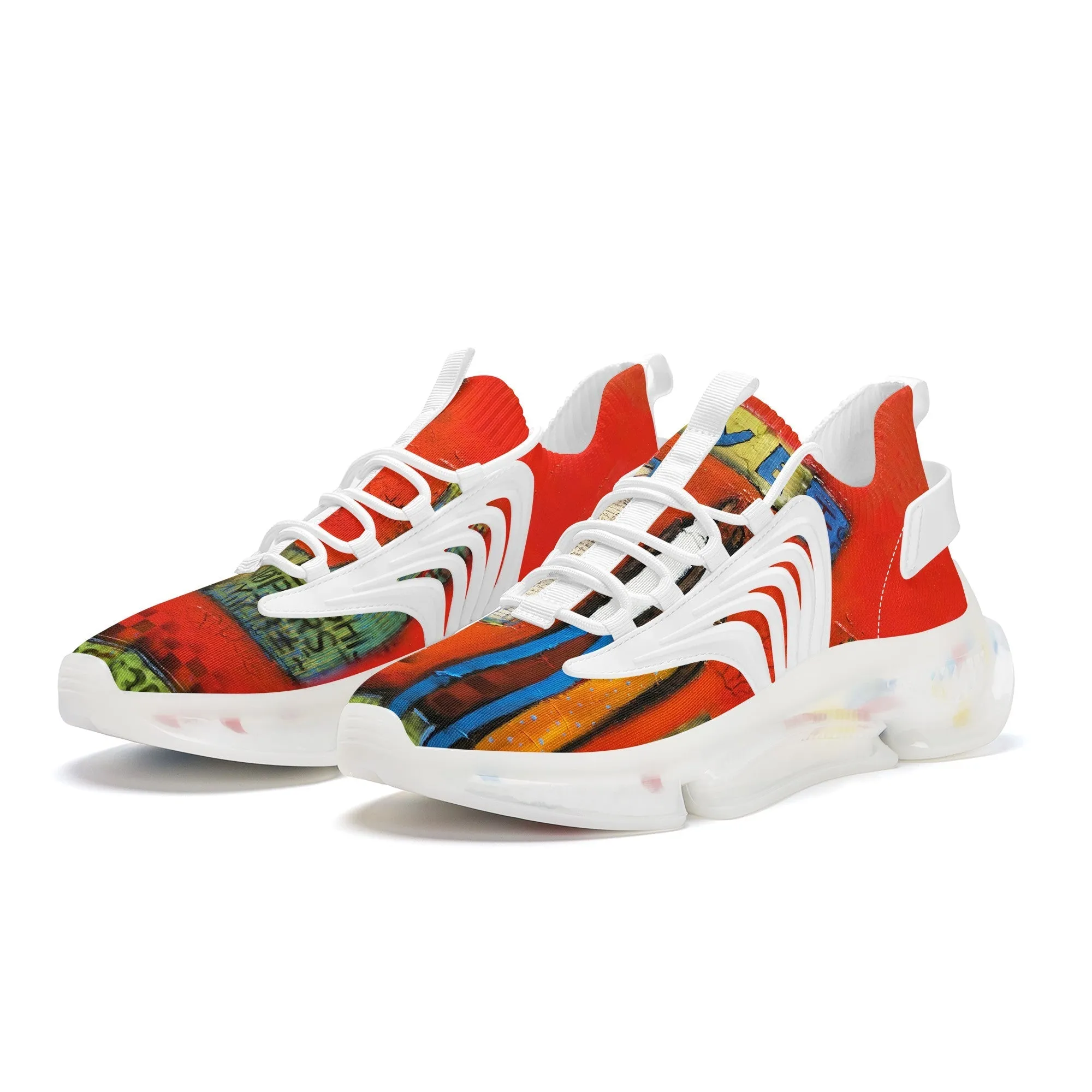 Love Red Romance series Sneakers - White