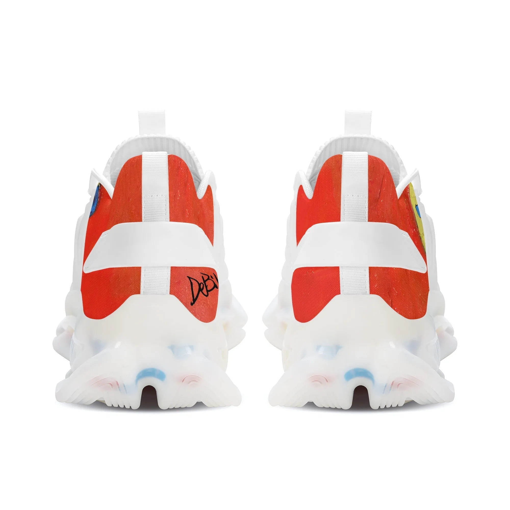 Love Red Romance series Sneakers - White