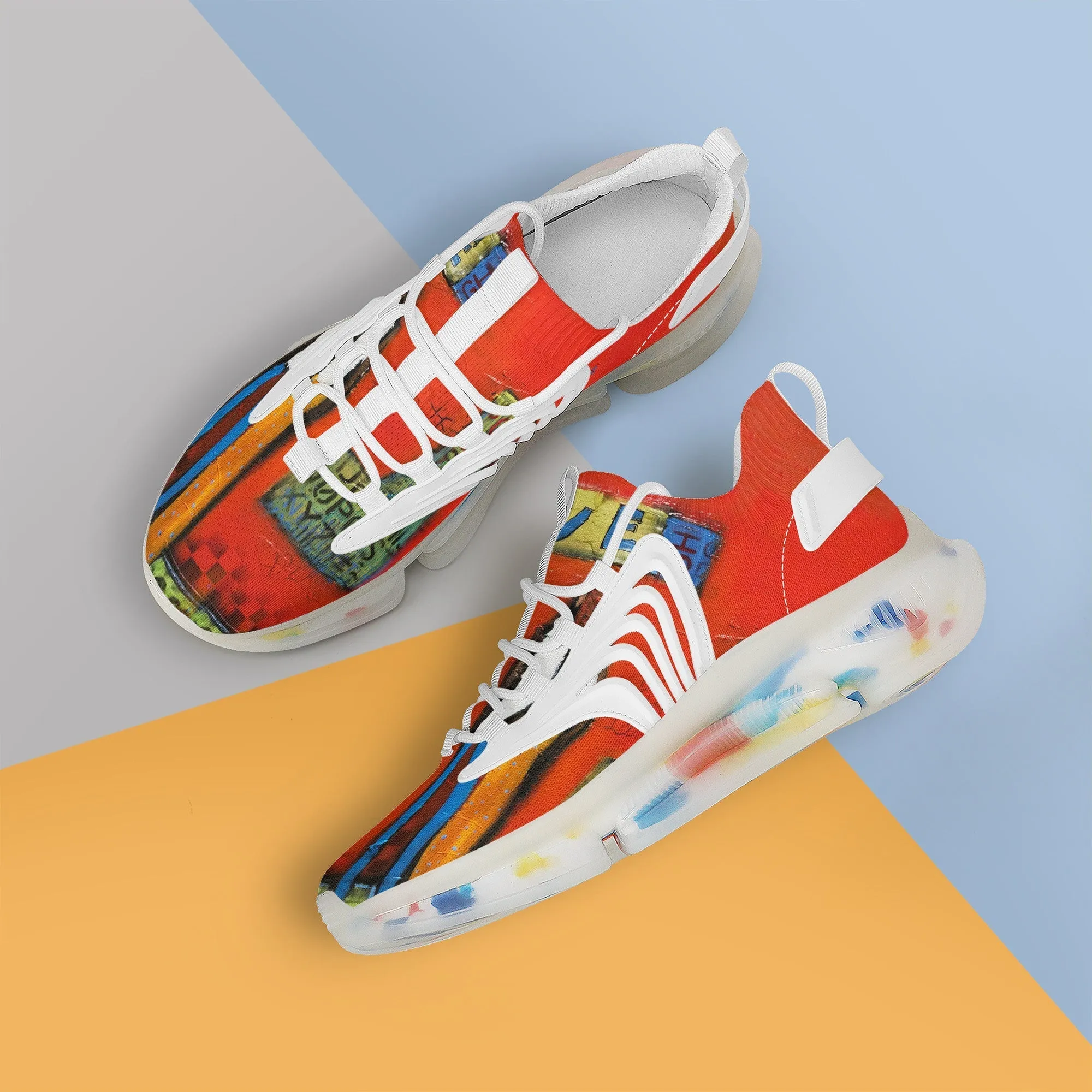 Love Red Romance series Sneakers - White