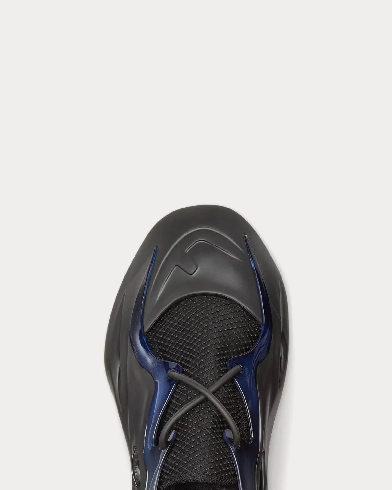 Mad Lycra Black Slip On Sneakers