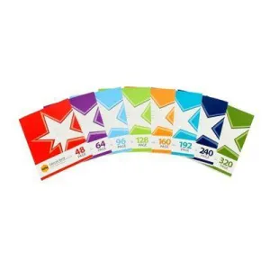 Marbig Star Exercise Book 70Gsm 48 Page 9 X 7 Inch