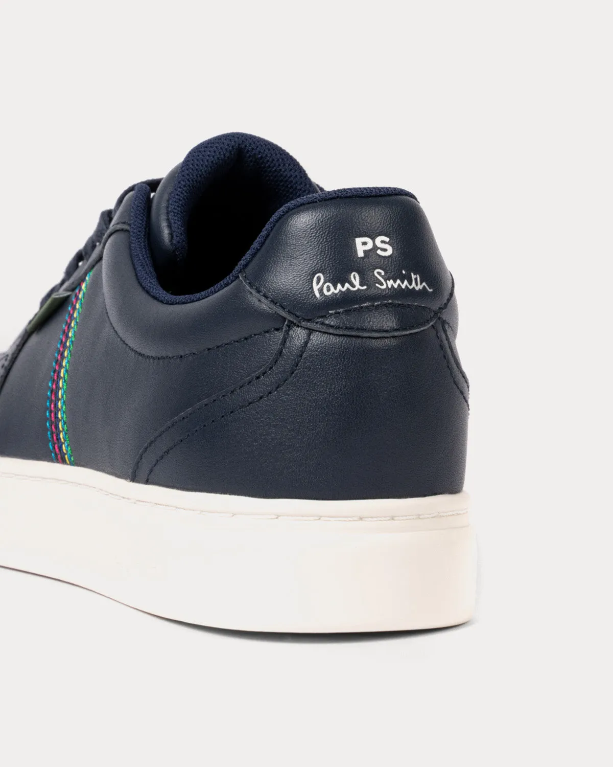 Margate Leather Navy Low Top Sneakers