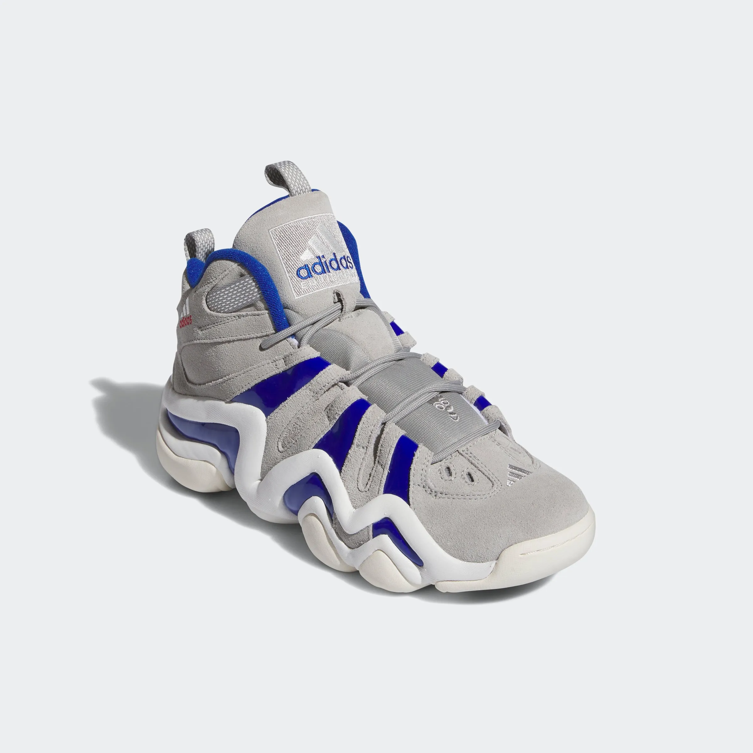 Men's adidas Originals Crazy 8 Shoes Grey Royal Blue