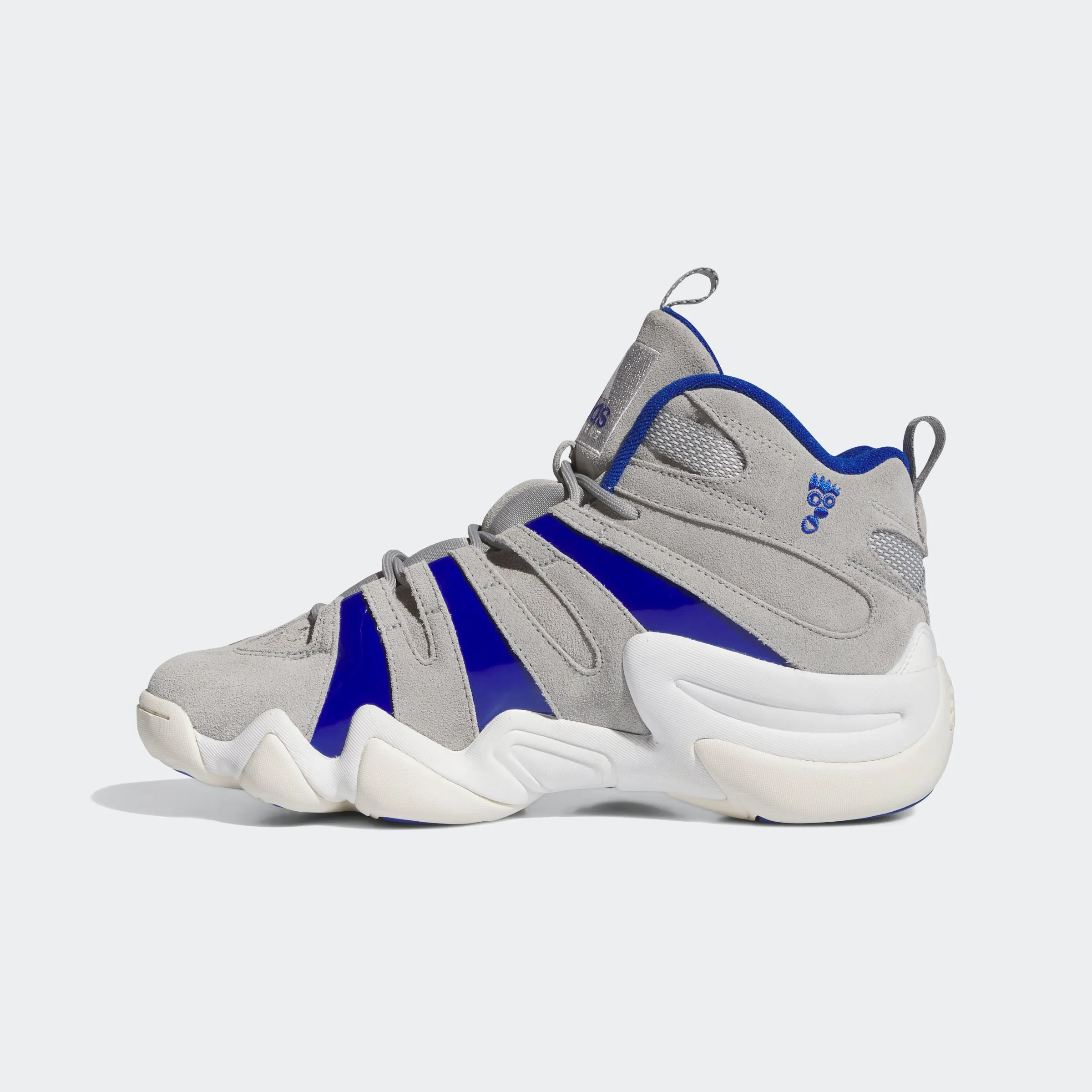 Men's adidas Originals Crazy 8 Shoes Grey Royal Blue