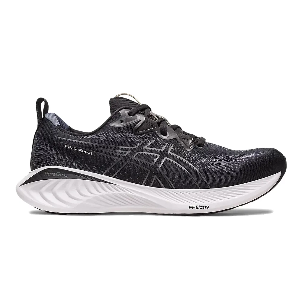 Men's Asics Gel-Cumulus 25, Black/Carrier Grey, 11 4E Extra Wide