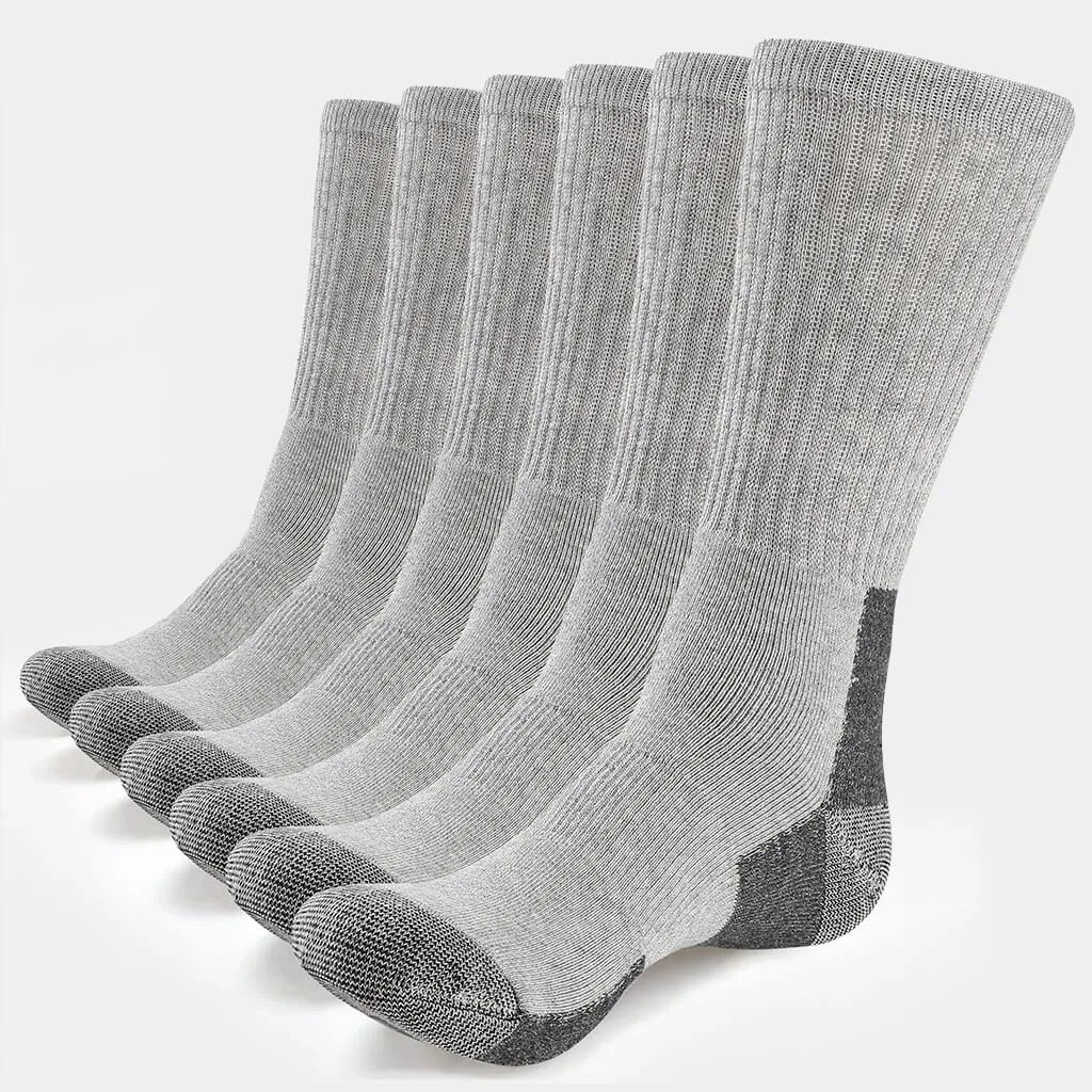 MEN'S CREW SOCKS 6PACK