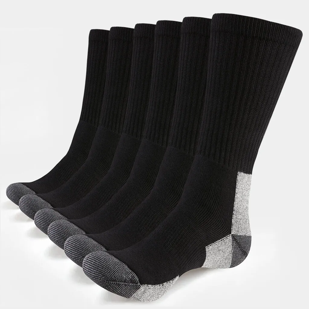 MEN'S CREW SOCKS 6PACK