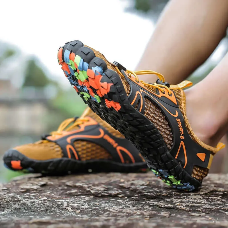 Men's Flexible AquaPath Outdoor Hiking Shoes