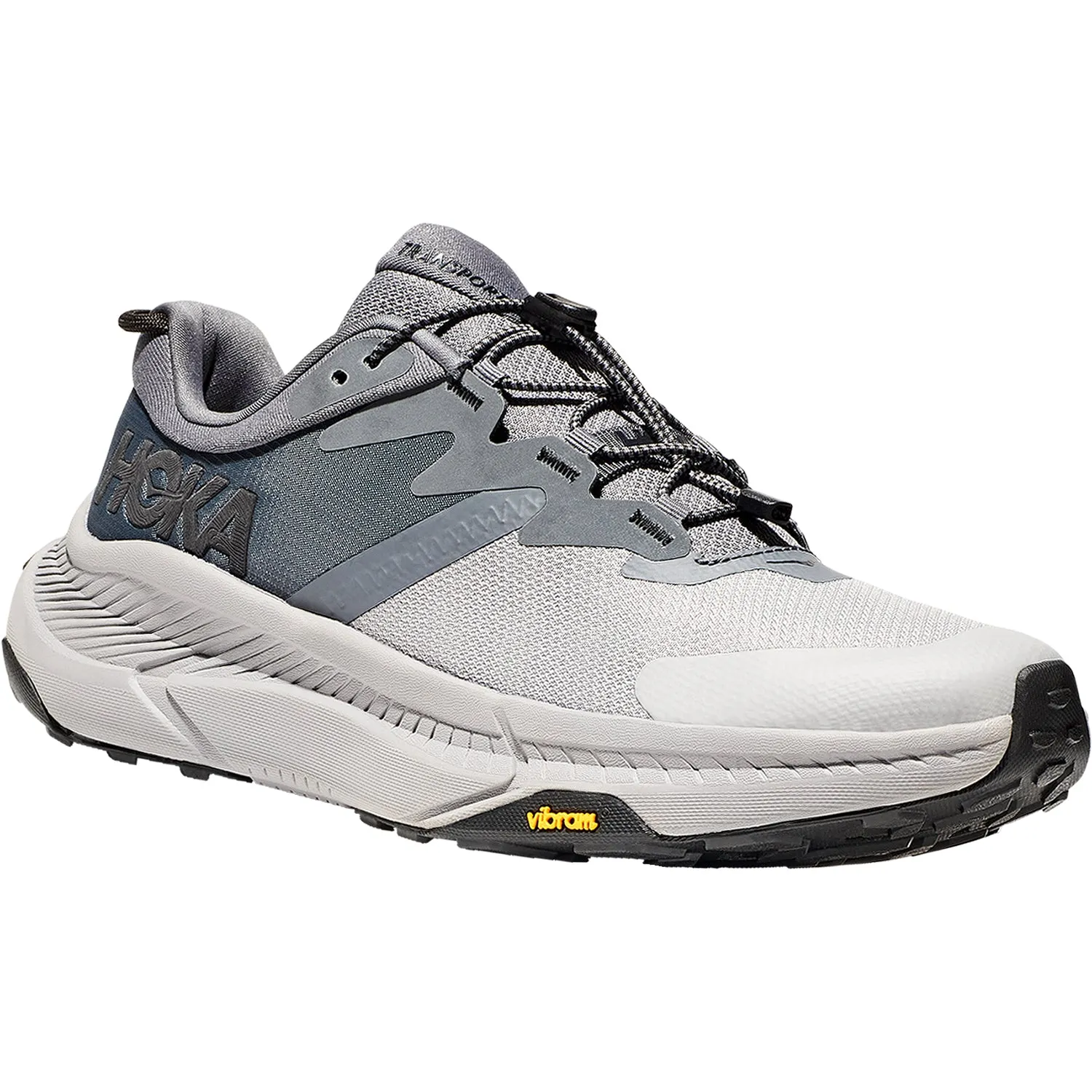 Men's Hoka Transport Castlerock/Black Mesh