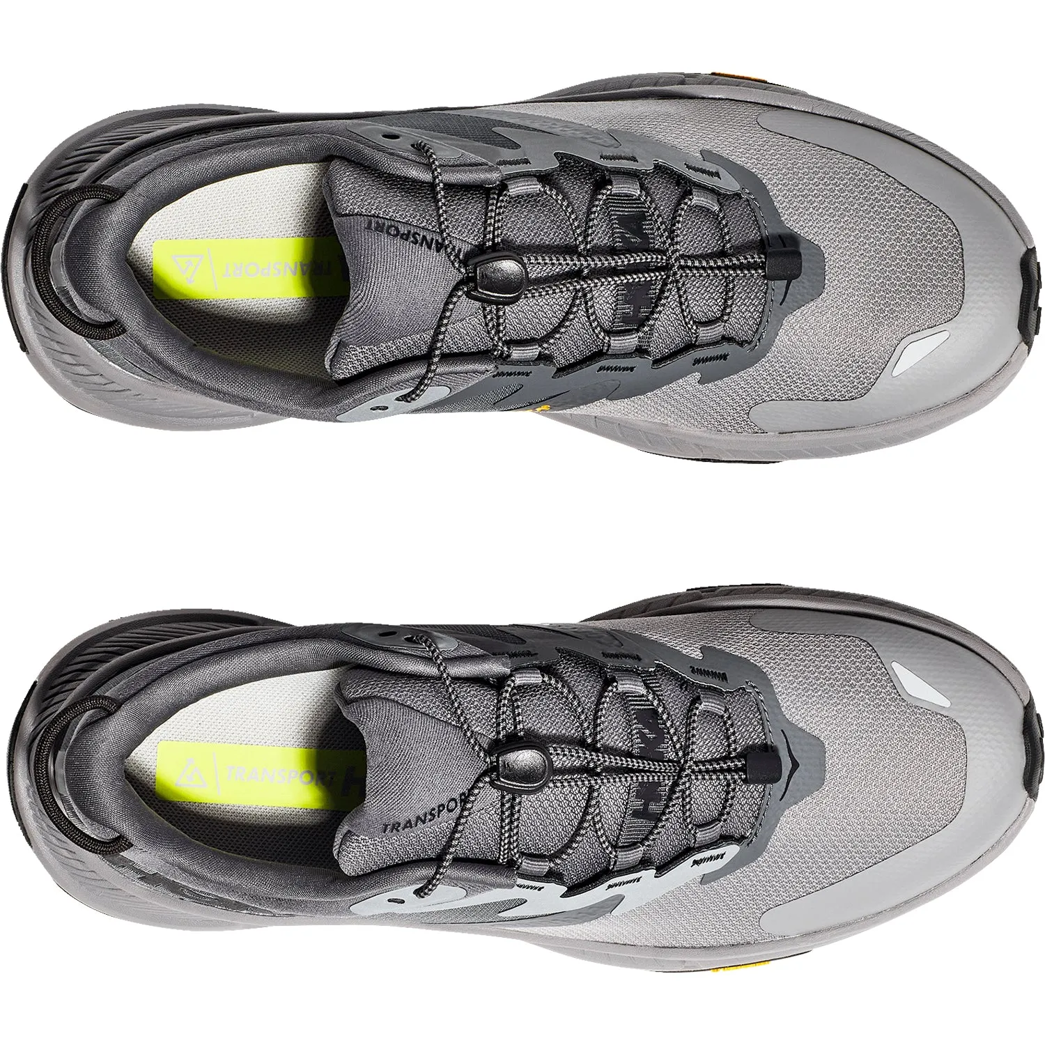 Men's Hoka Transport Castlerock/Black Mesh