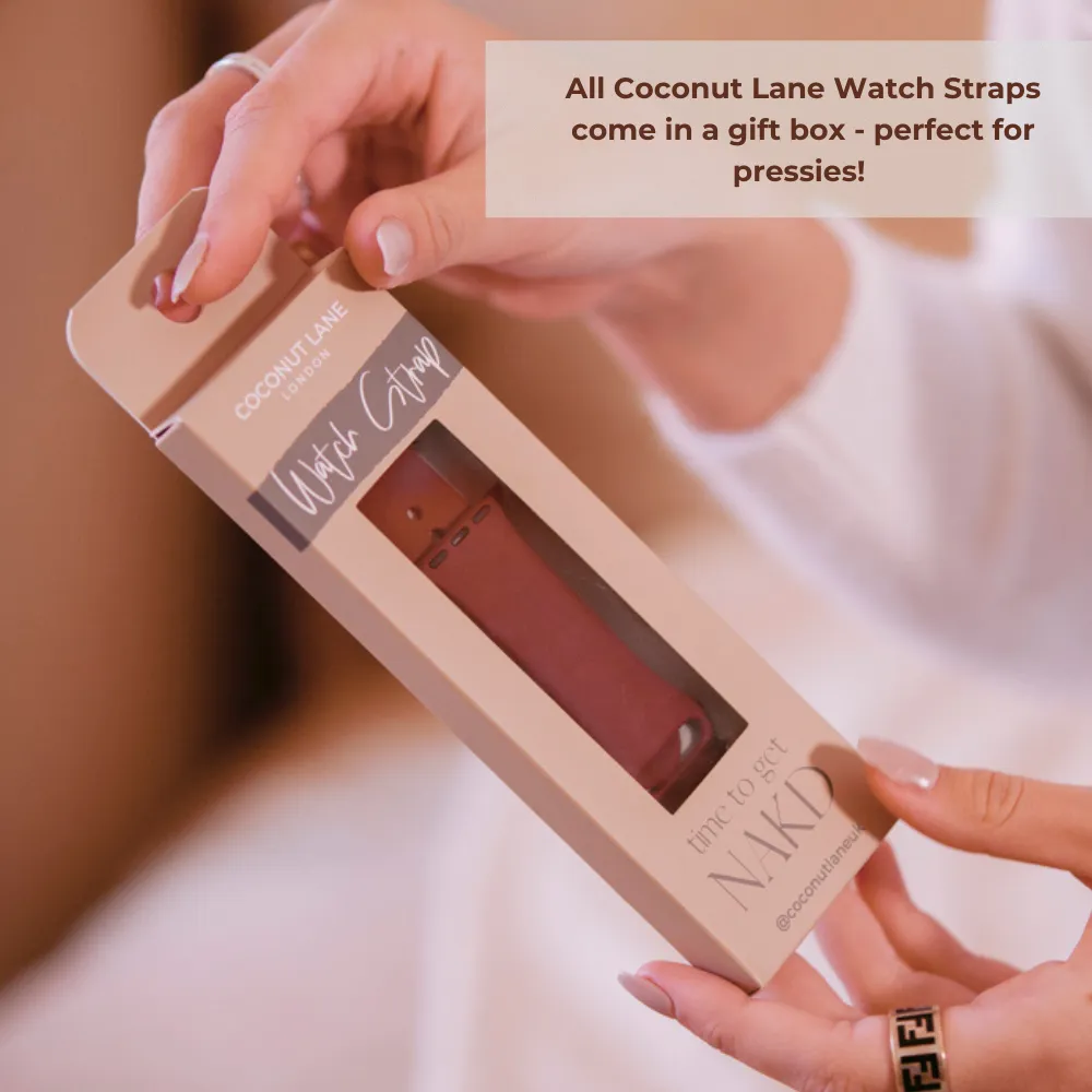 NAKD Apple Watch Strap - Dusty Pink