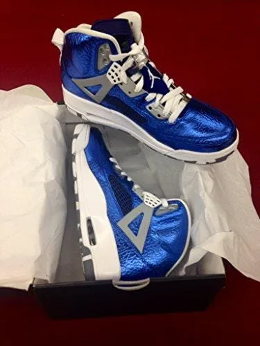 Nike Air Jordan Rare Deadstock 4 5 6 Spizike (Metallic/Blue/White) Size 9.5