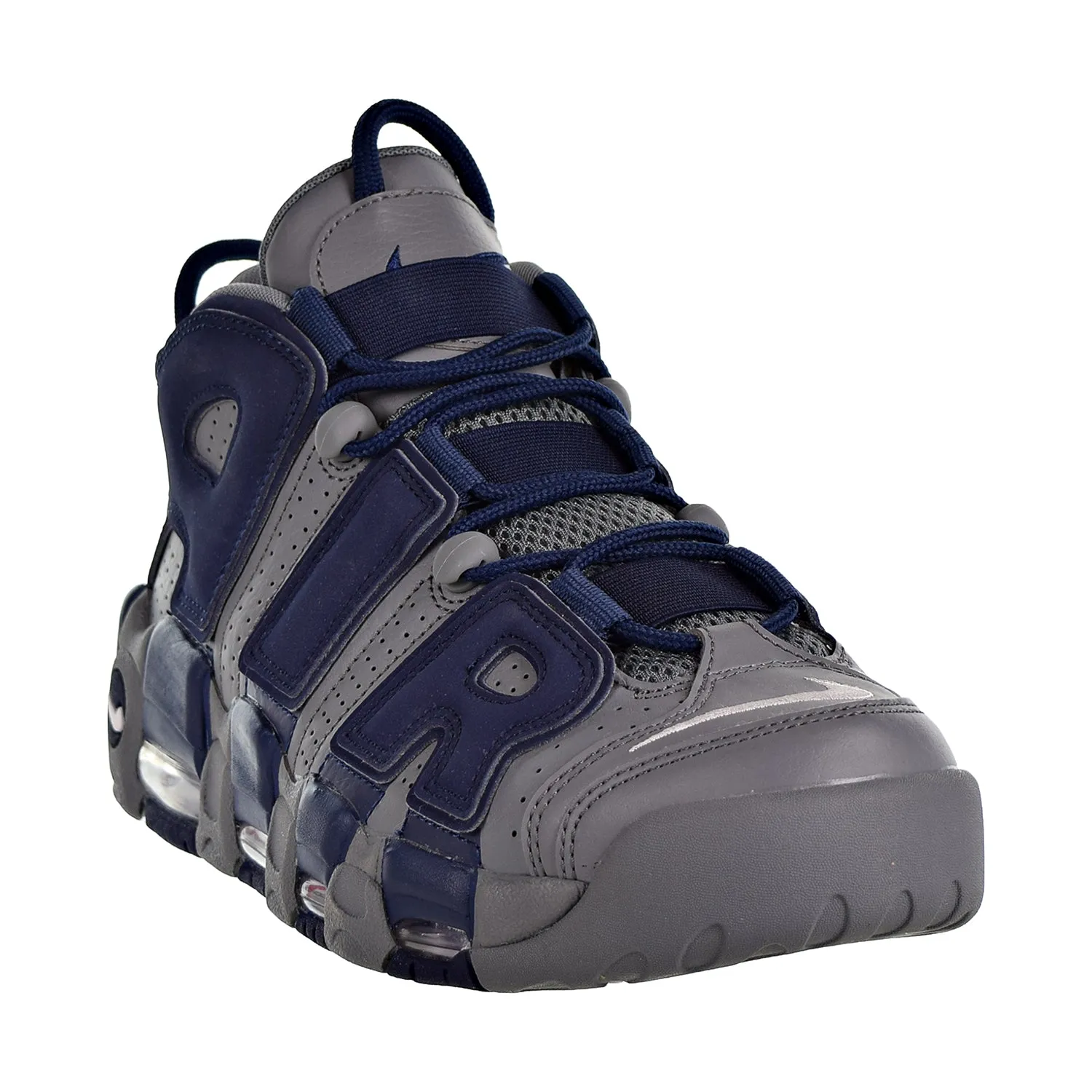 Nike Air More Uptempo '96 Men's Shoes Grey-White-Navy
