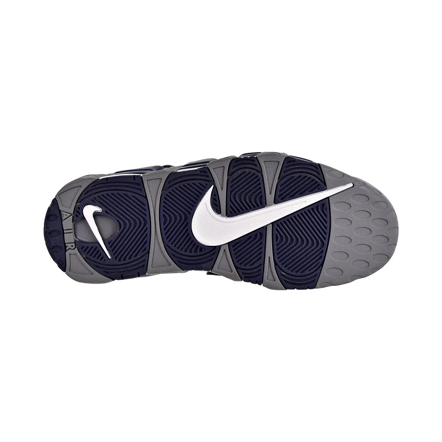 Nike Air More Uptempo '96 Men's Shoes Grey-White-Navy