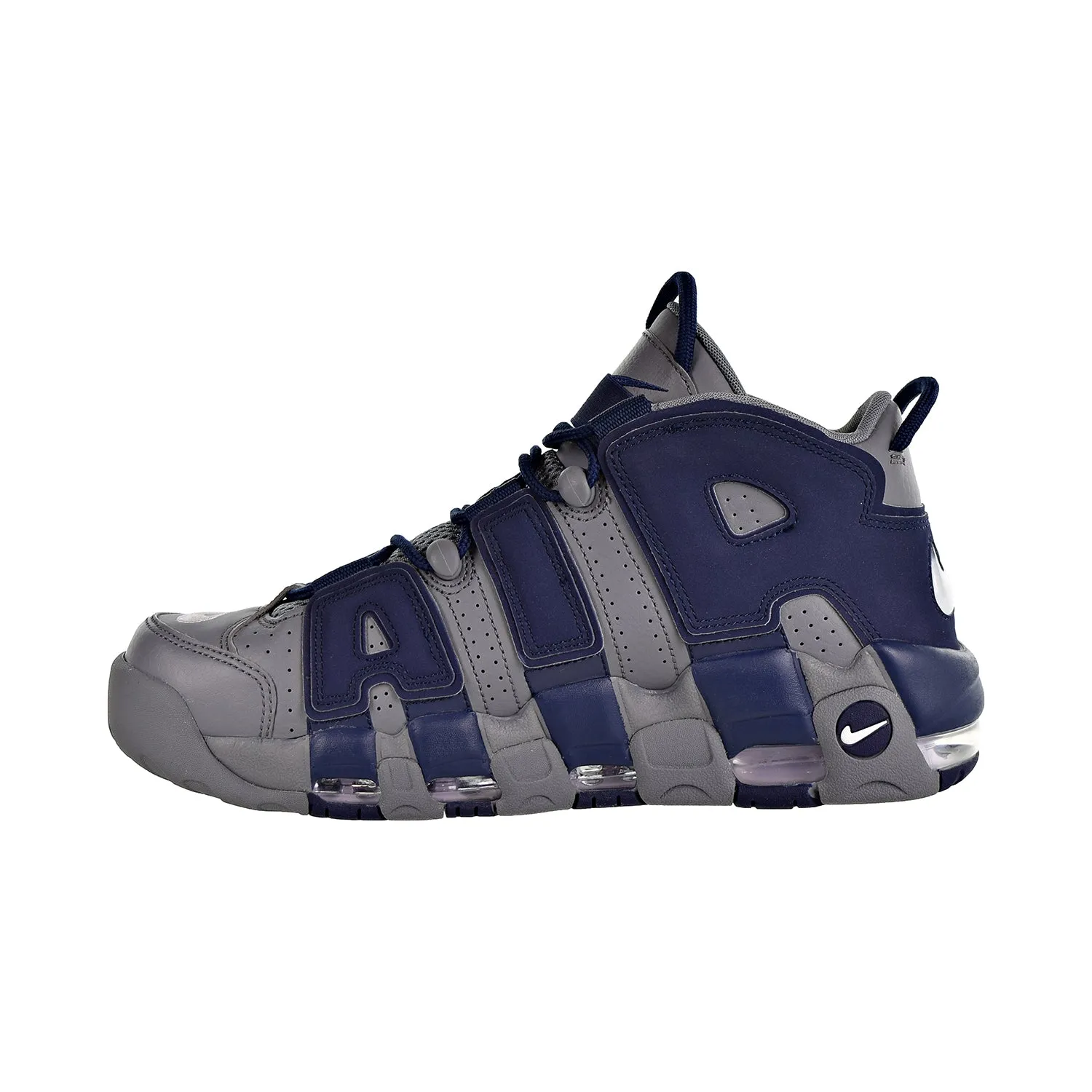 Nike Air More Uptempo '96 Men's Shoes Grey-White-Navy