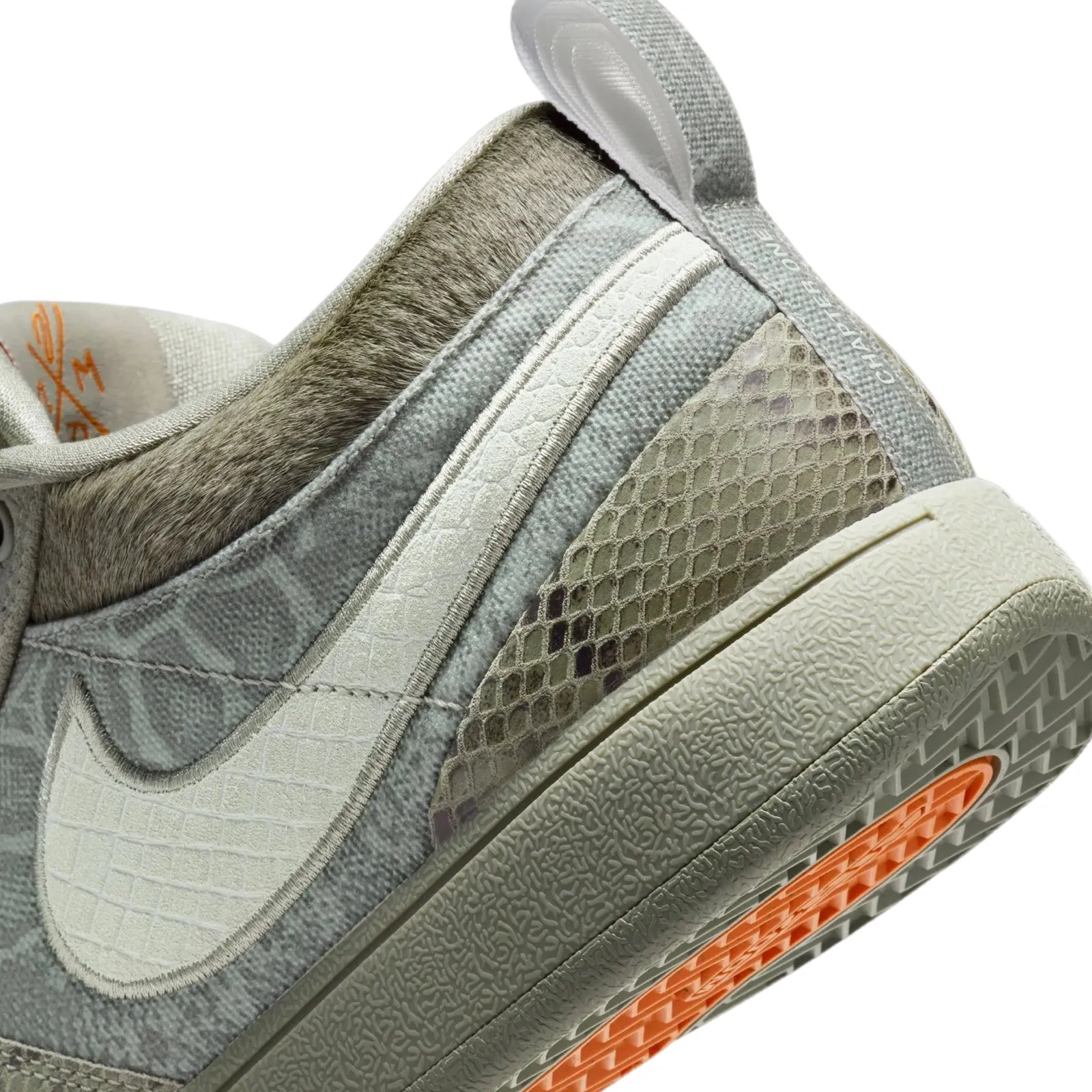 Nike Book 1 Premium Hike Dark Stucco Light Silver Clay Orange