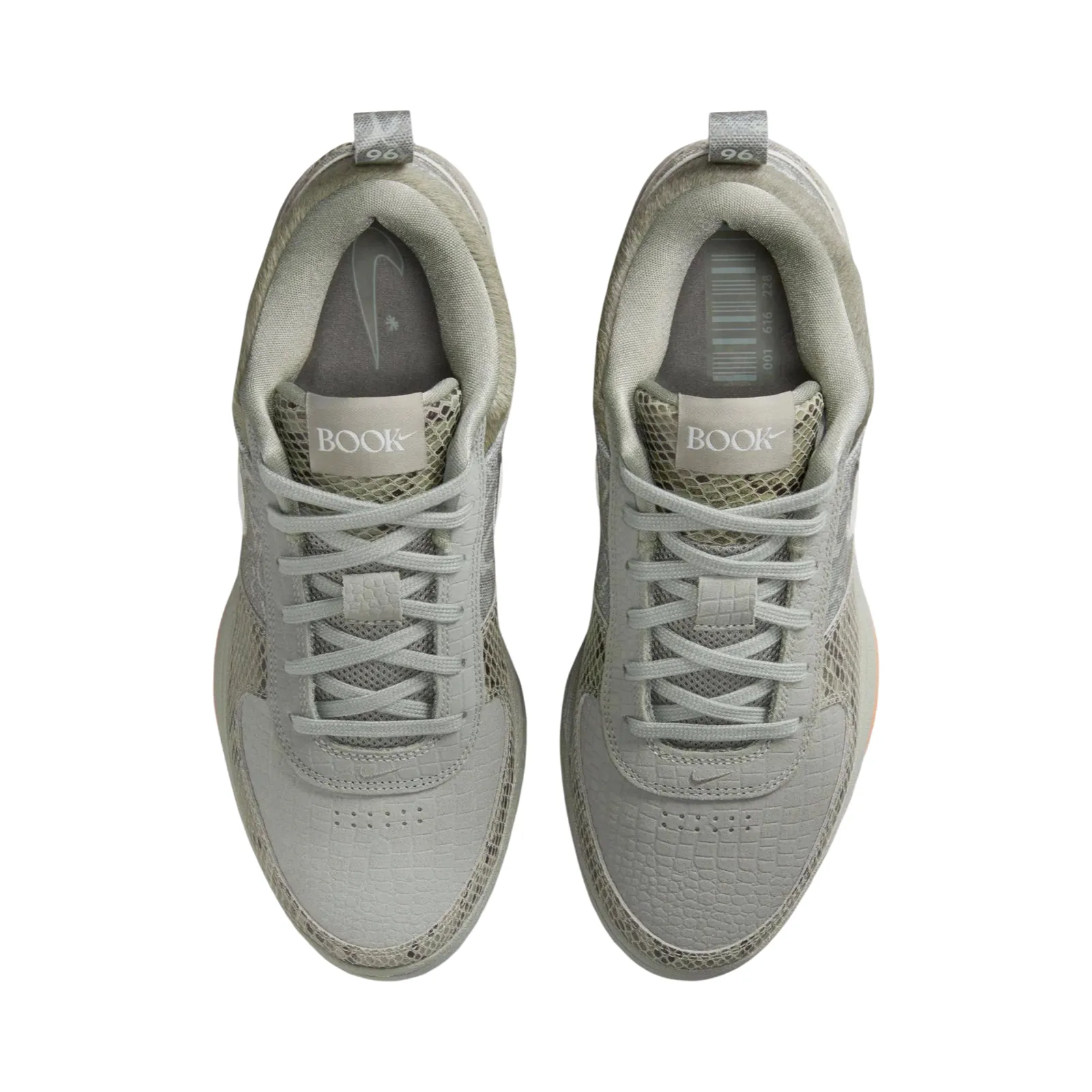 Nike Book 1 Premium Hike Dark Stucco Light Silver Clay Orange