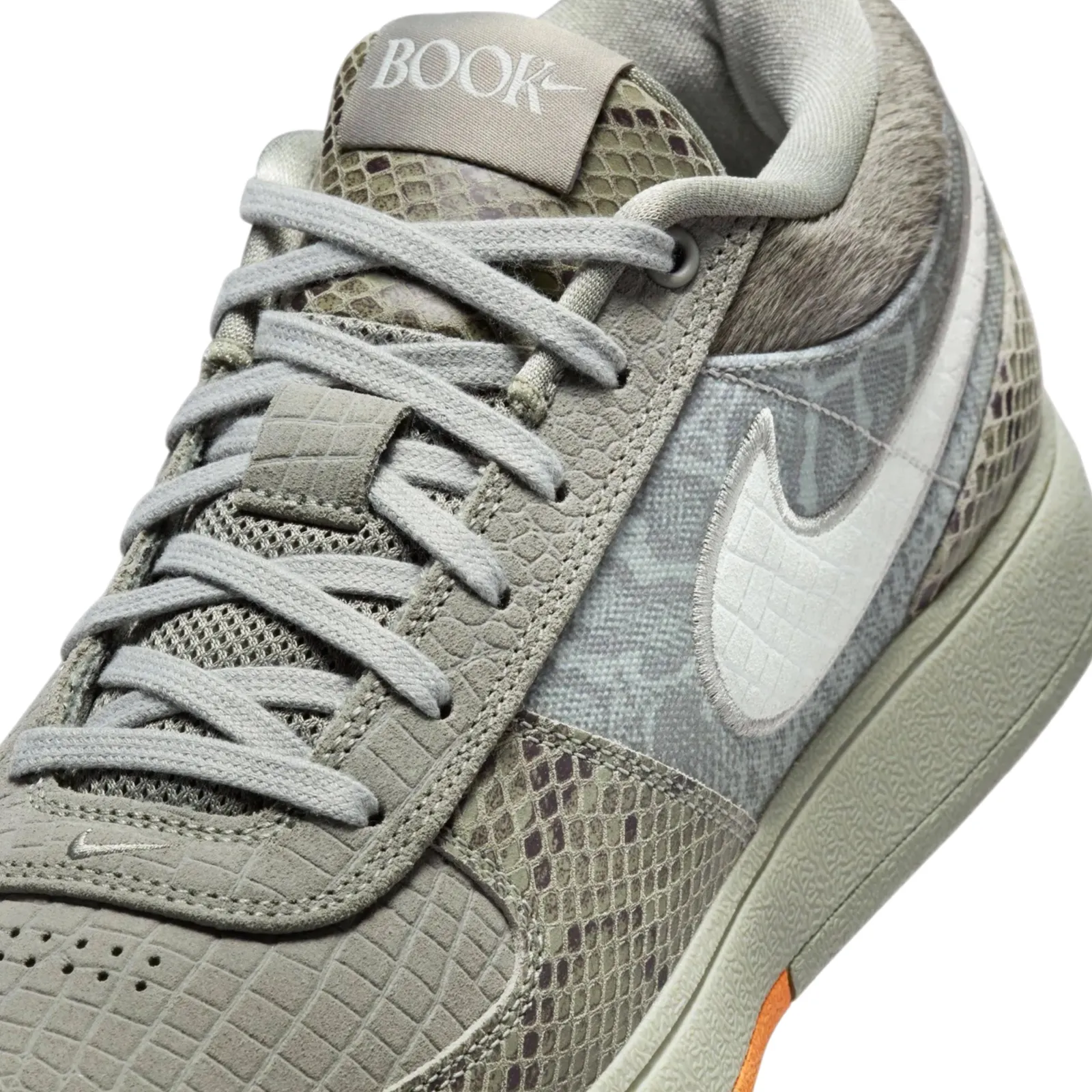 Nike Book 1 Premium Hike Dark Stucco Light Silver Clay Orange