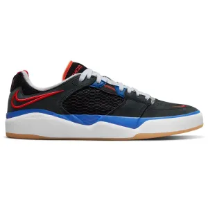 Nike SB Ishod Wair Premium Skateboard Shoe - Black/University Red-Hyper Royal