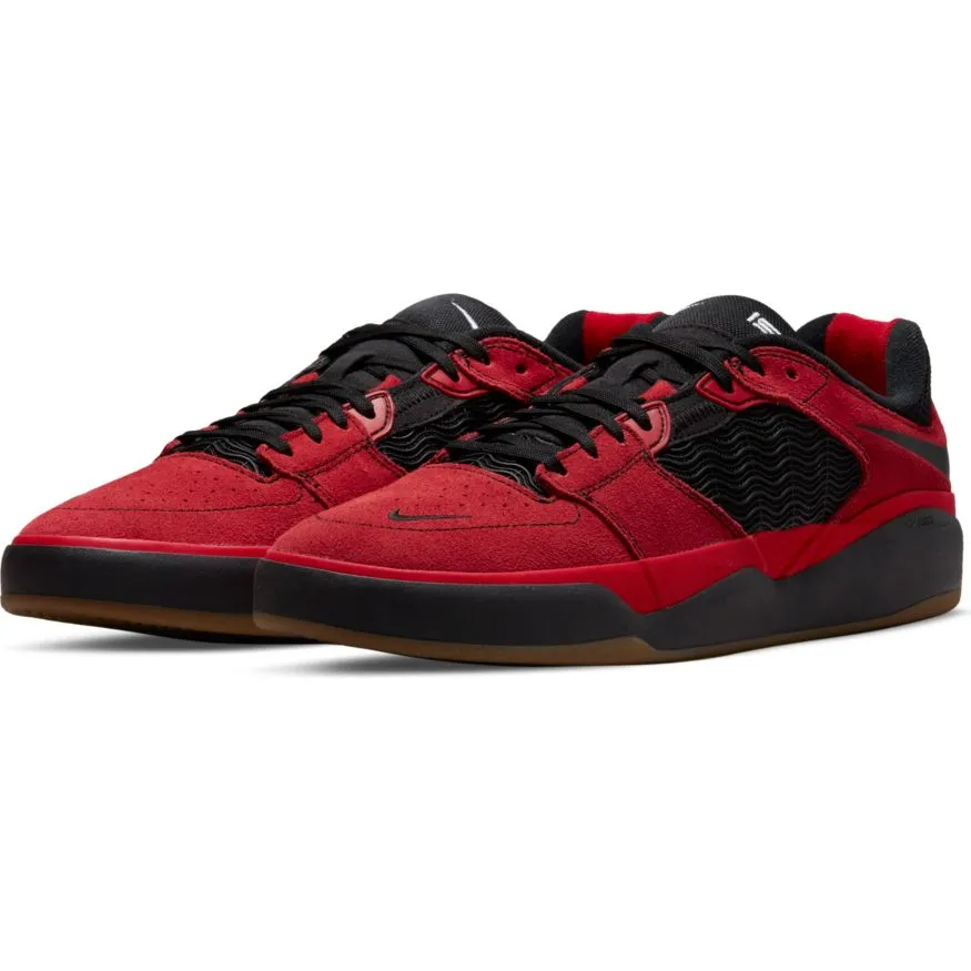 Nike SB Ishod Wair Skateboard Shoe - Varsity Red/Black-Varsity Red-White