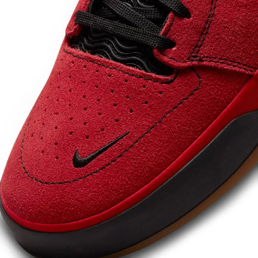 Nike SB Ishod Wair Skateboard Shoe - Varsity Red/Black-Varsity Red-White