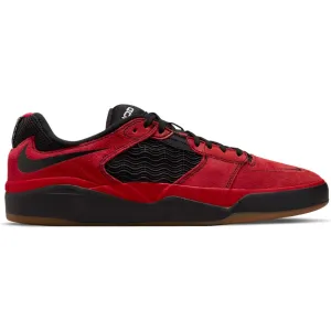 Nike SB Ishod Wair Skateboard Shoe - Varsity Red/Black-Varsity Red-White