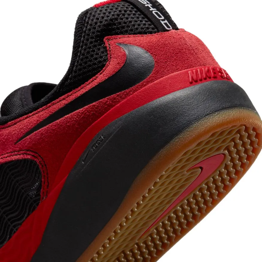 Nike SB Ishod Wair Skateboard Shoe - Varsity Red/Black-Varsity Red-White