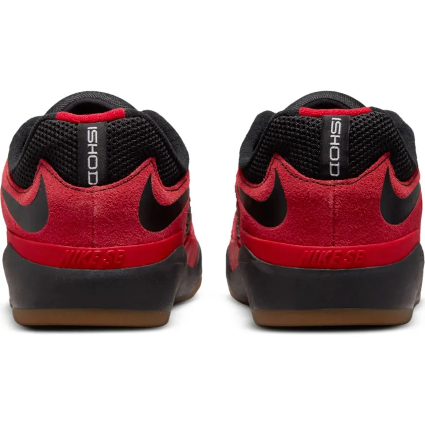 Nike SB Ishod Wair Skateboard Shoe - Varsity Red/Black-Varsity Red-White