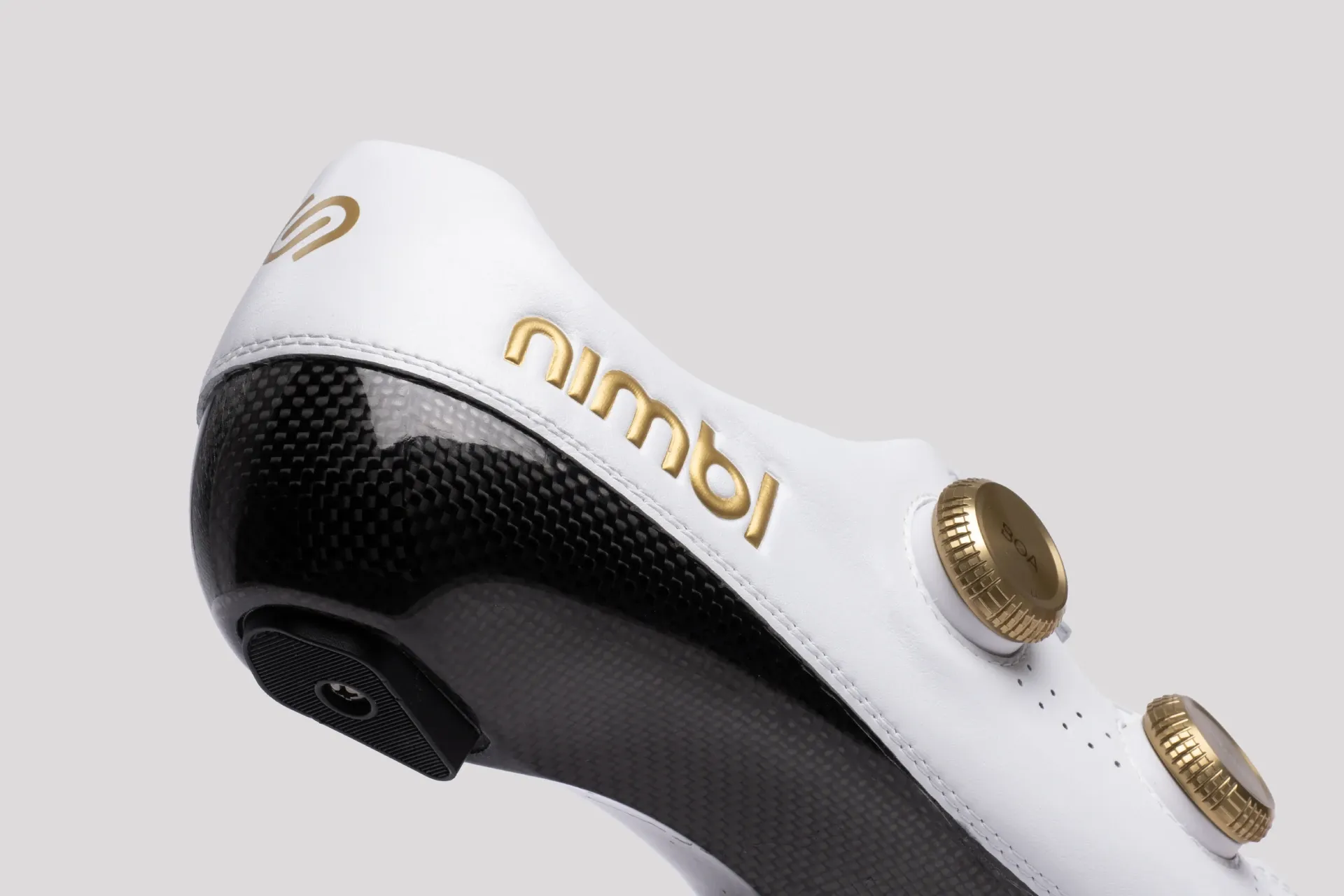 Nimbl Exceed Ultimate Glide Road Shoes - White/Gold