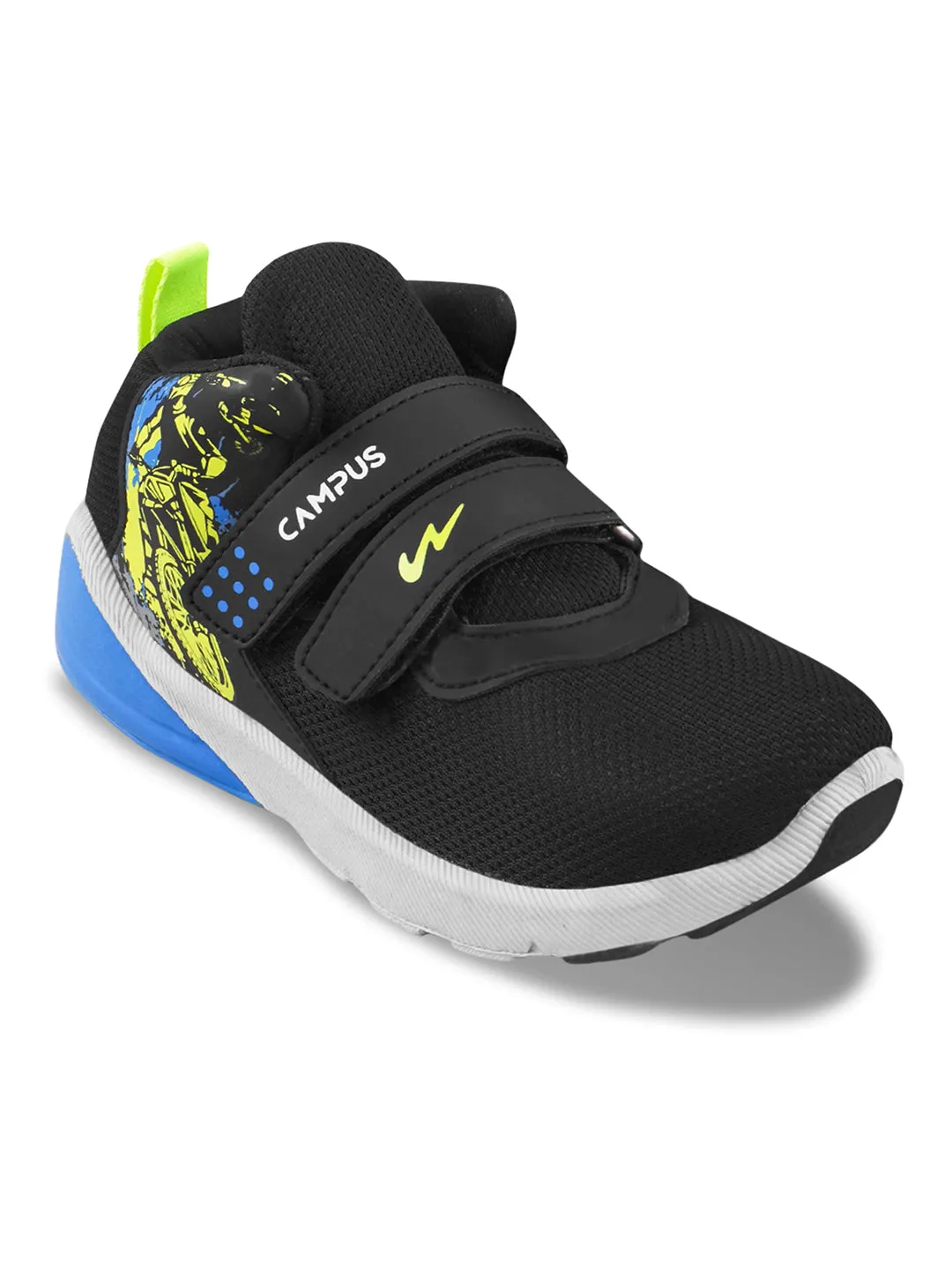 NT-569V Black Child Running Shoes