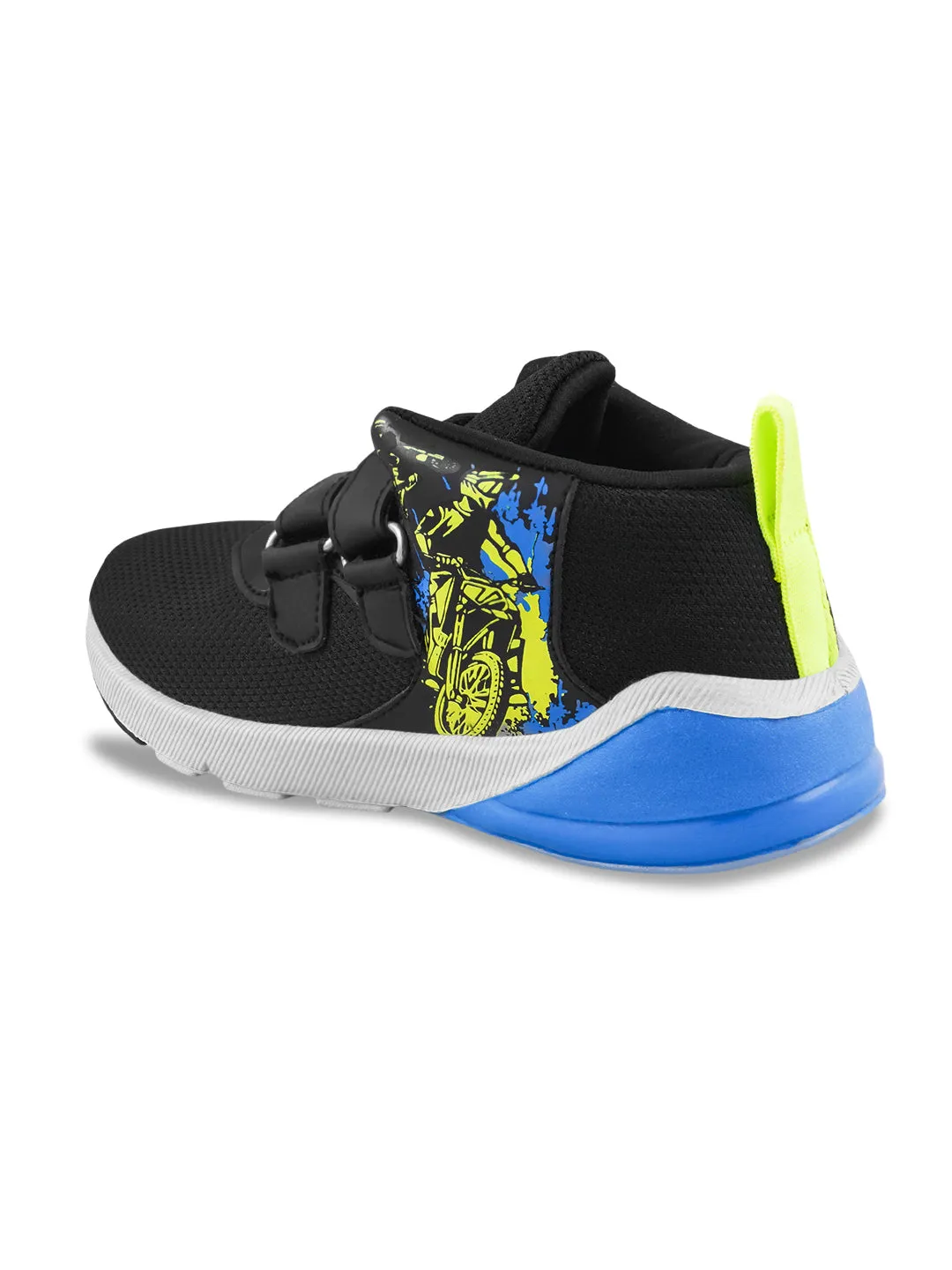 NT-569V Black Child Running Shoes