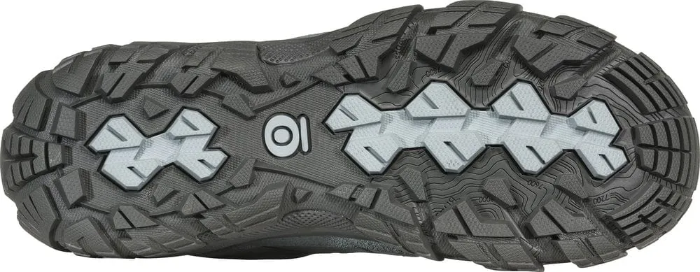 Oboz Women's Sawtooth X Low Waterproof Hiking Shoes- Slate