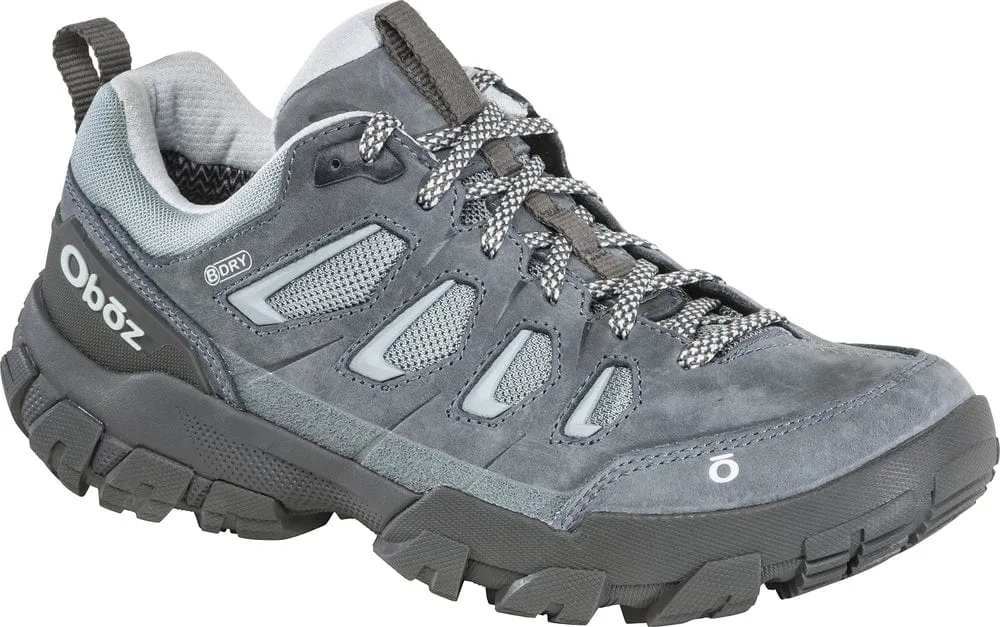 Oboz Women's Sawtooth X Low Waterproof Hiking Shoes- Slate