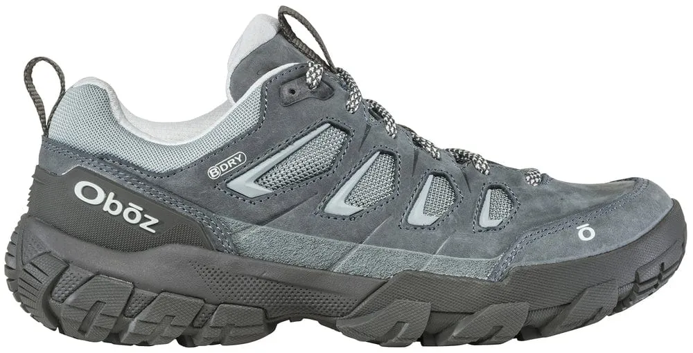 Oboz Women's Sawtooth X Low Waterproof Hiking Shoes- Slate