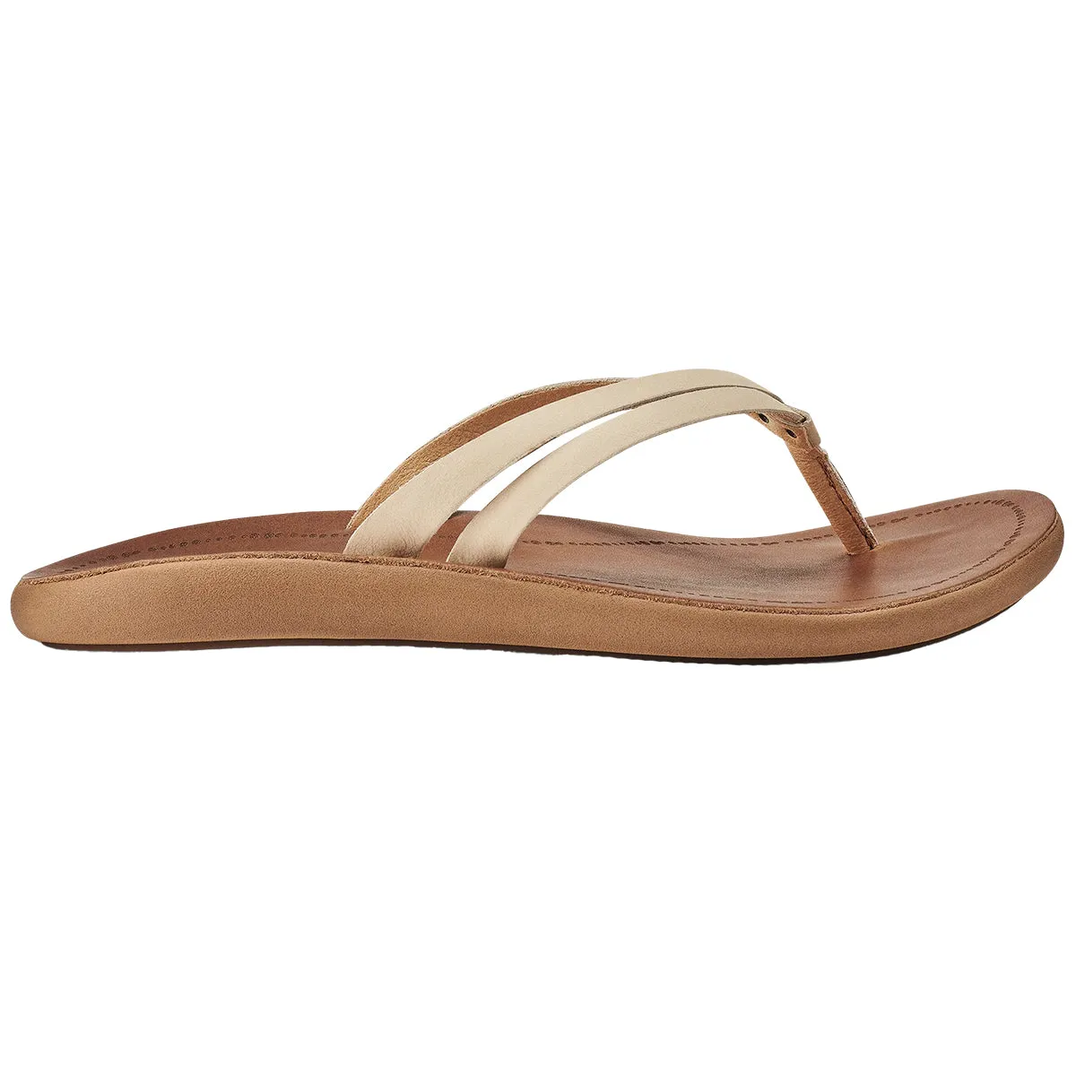 OluKai Women's Kāpehe Luana Leather Beach Sandals