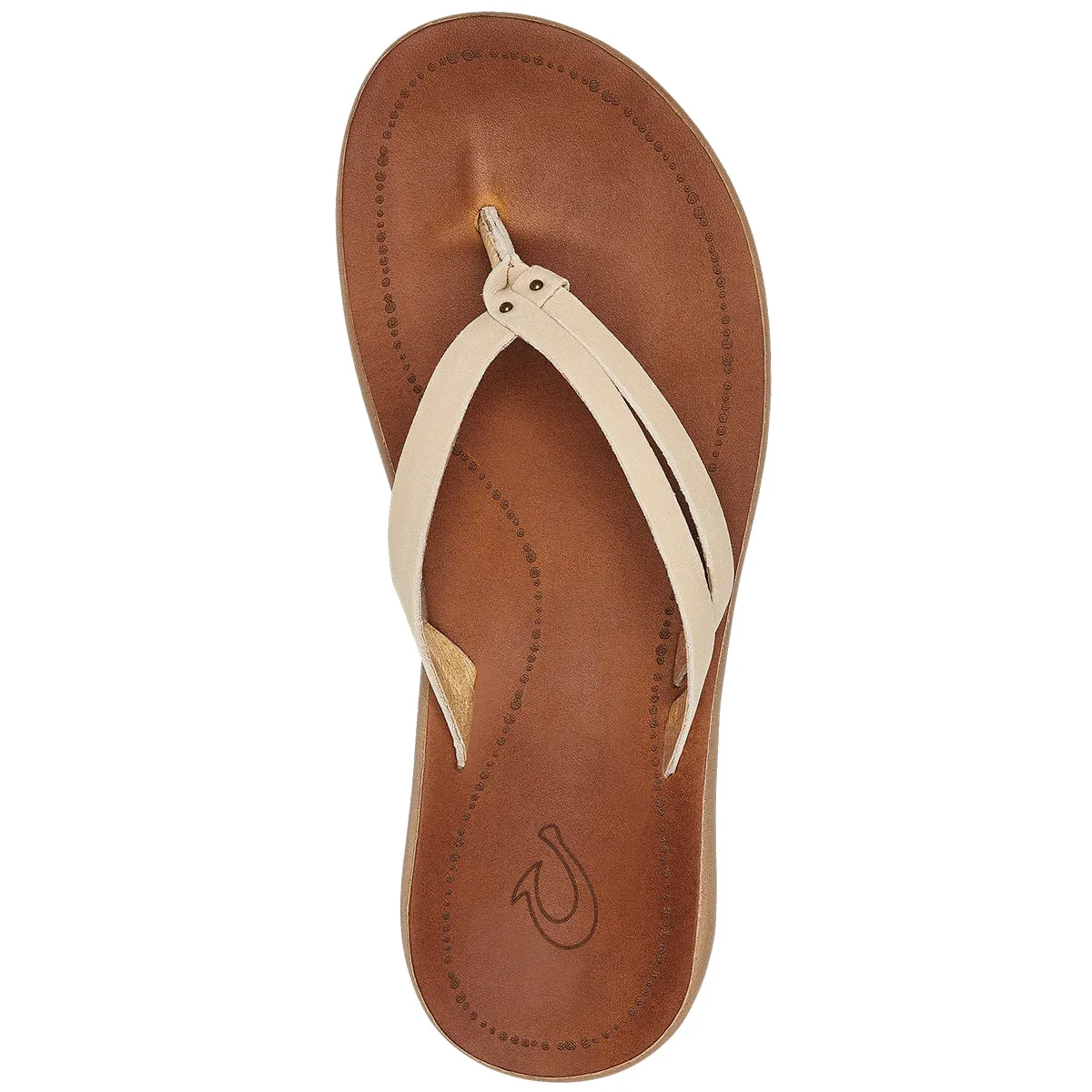 OluKai Women's Kāpehe Luana Leather Beach Sandals
