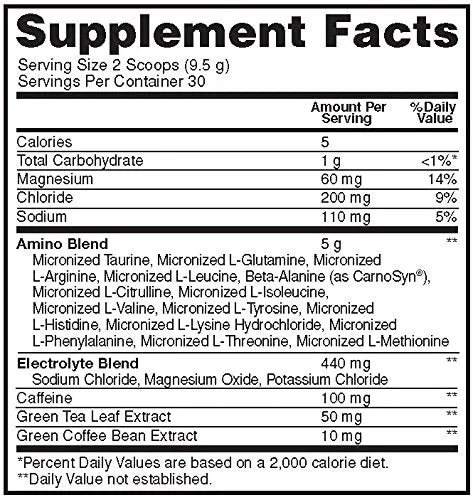 Optimum Nutrition Amino Energy   Electrolytes, Watermelon Splash, 285 Gram