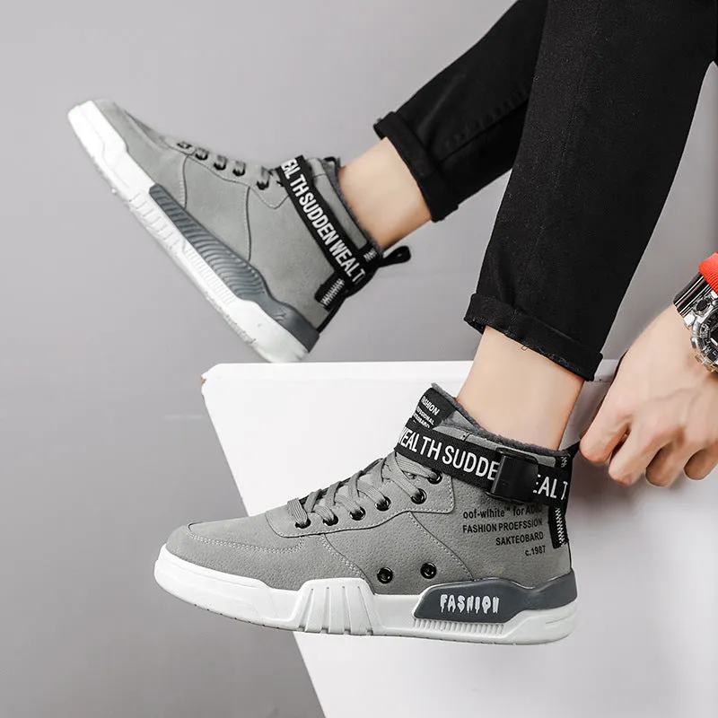 Outdoor Schuhe für Männer Atmungsaktiv Casual Bequeme Sneakers Schuhe für Männer mit High-Top