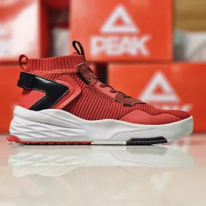 Peak® High Collar Sneaker Red