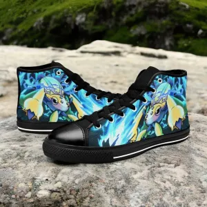 Pokemon Galvantula Shoes High Top Sneakers for Kids and Adults