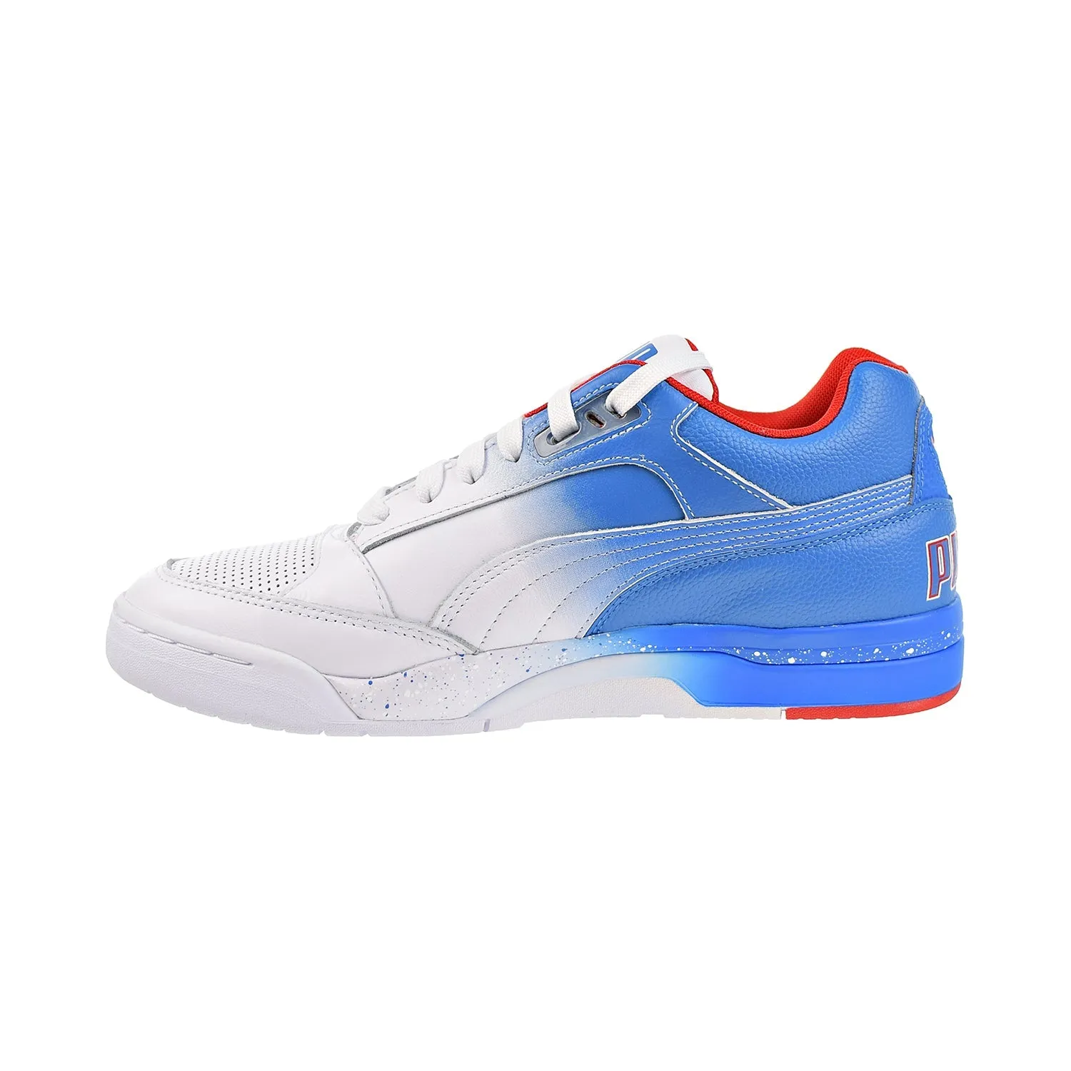 Puma Palace Guard Retro Mens Shoes White/Indigo/Red