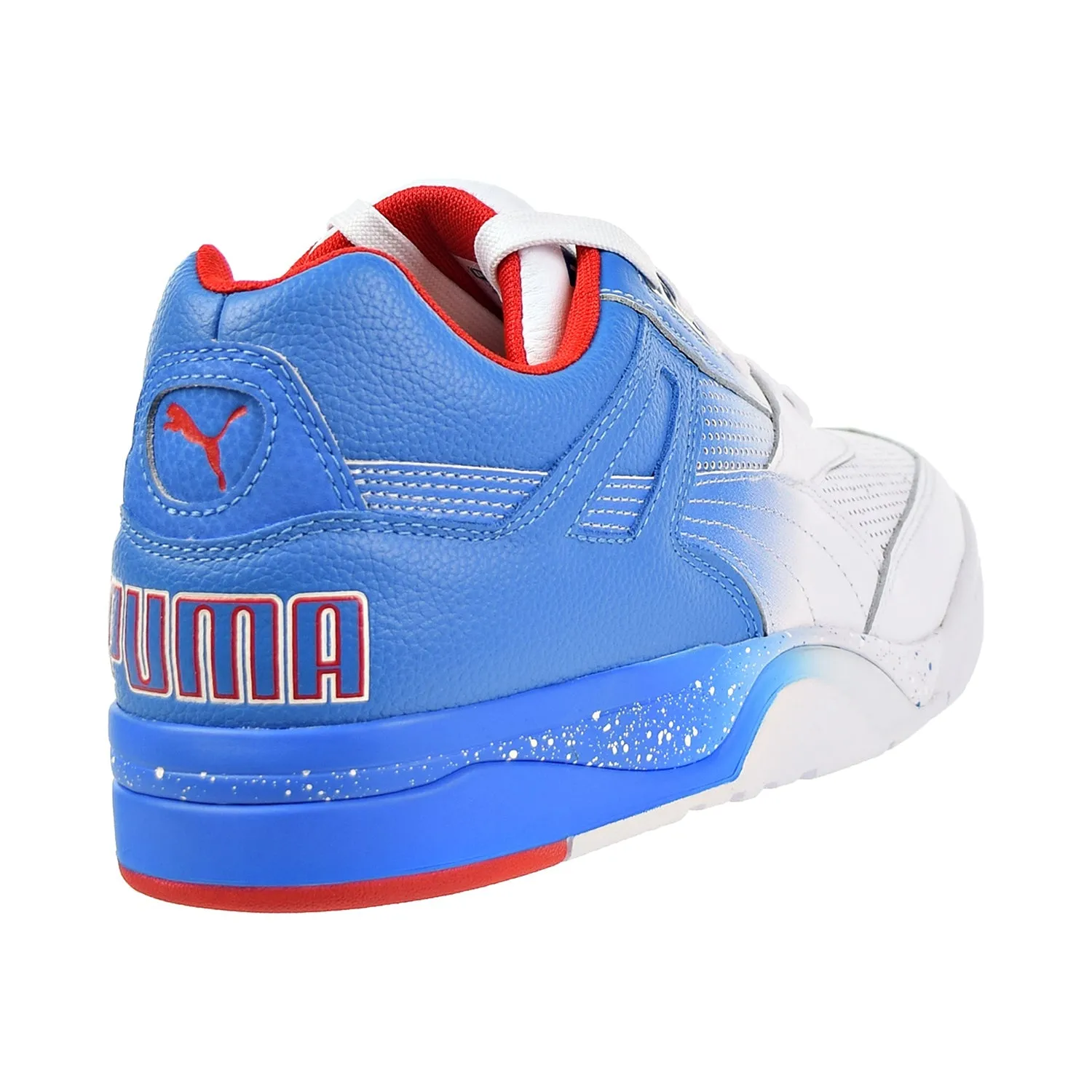 Puma Palace Guard Retro Mens Shoes White/Indigo/Red