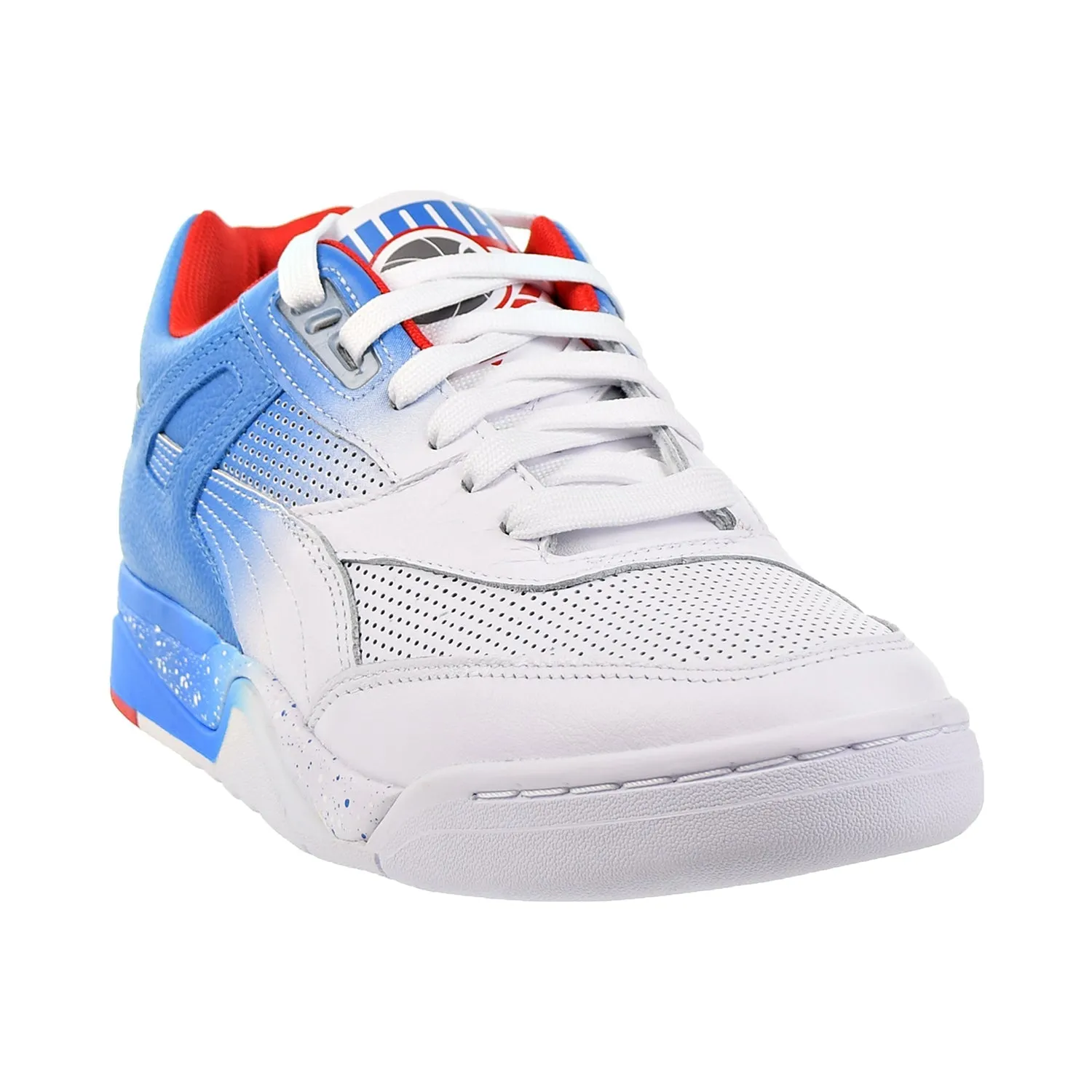 Puma Palace Guard Retro Mens Shoes White/Indigo/Red