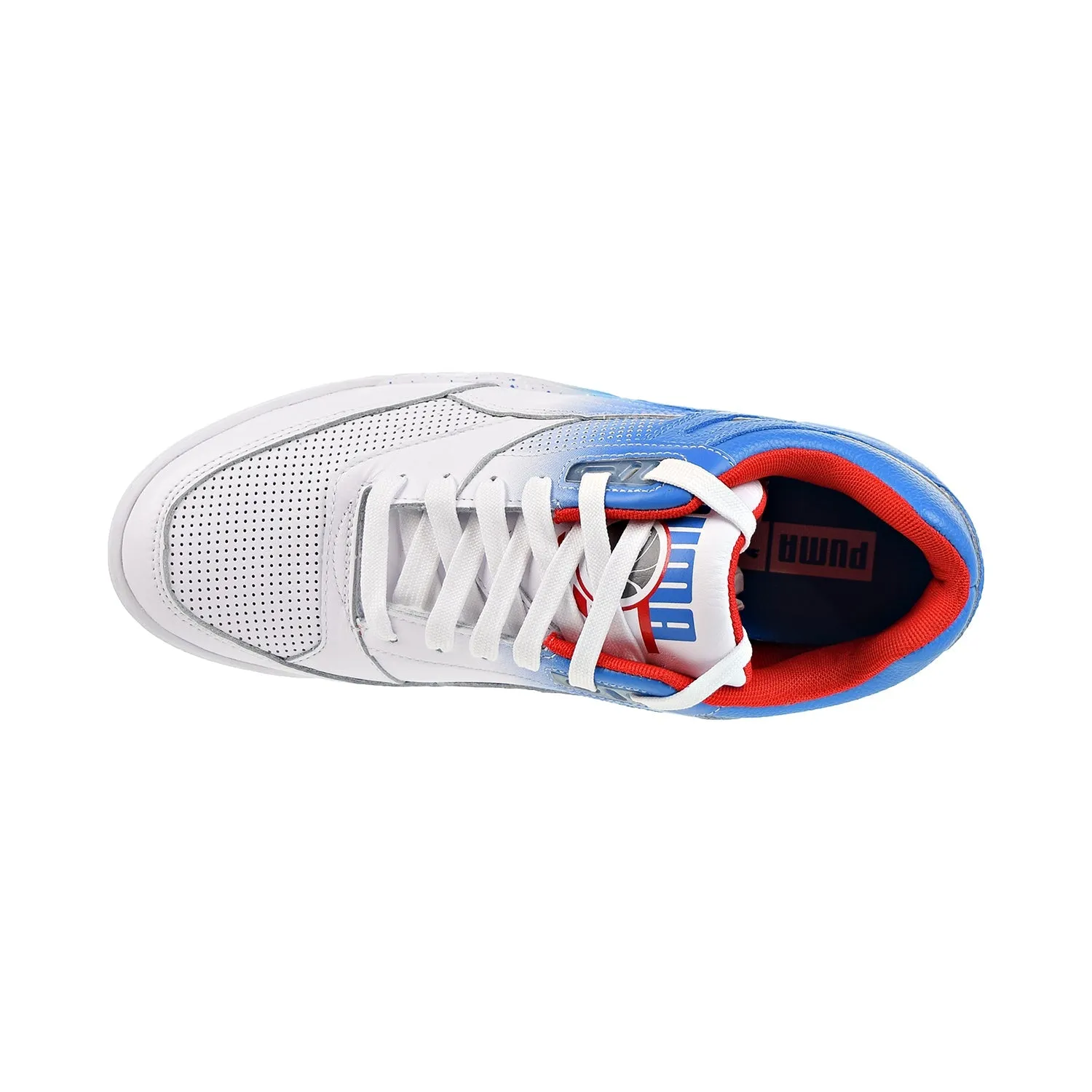 Puma Palace Guard Retro Mens Shoes White/Indigo/Red