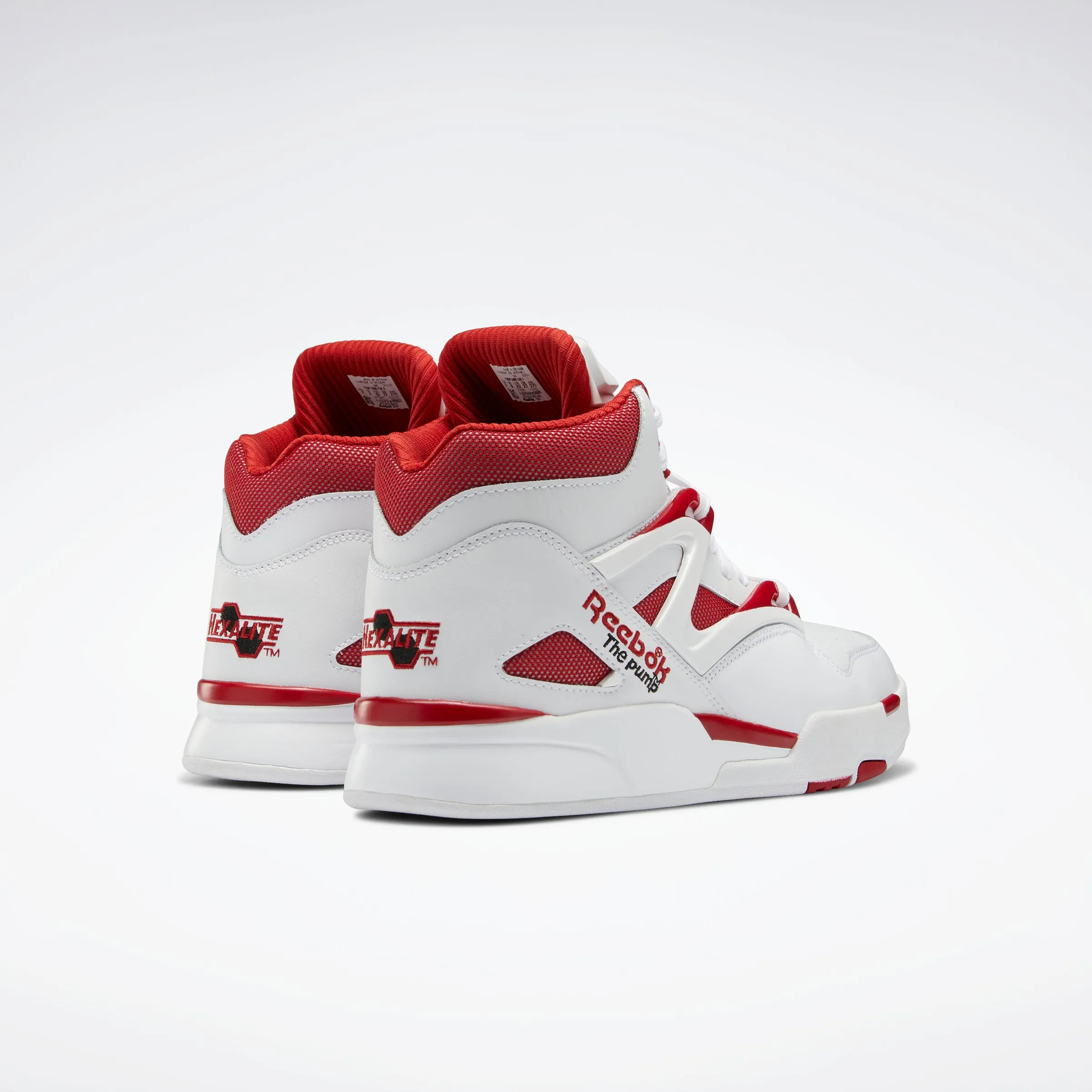 Pump Omni Zone Ii Shoes White/Flash Red/Black